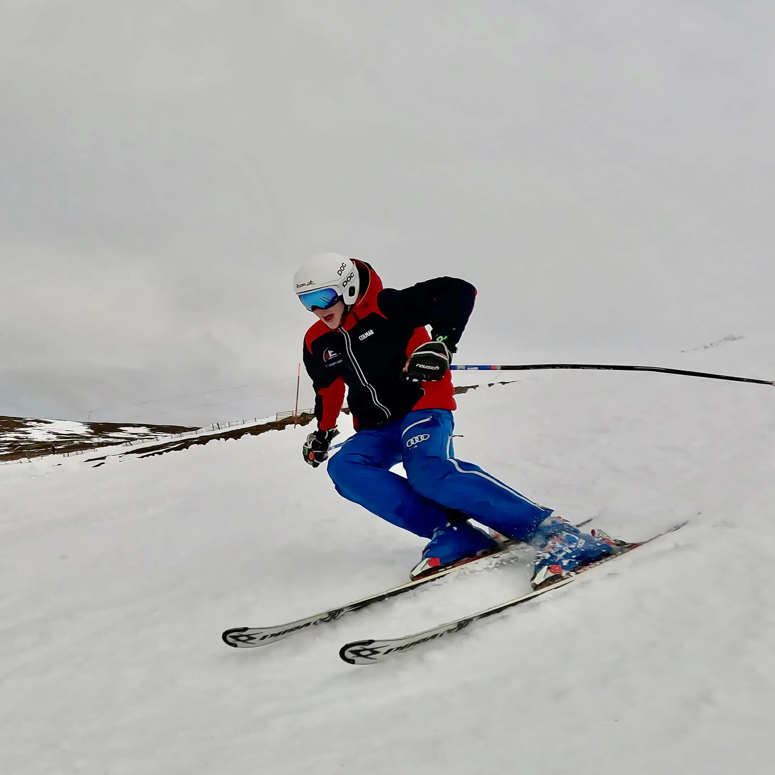 Gordonstoun student skiing in the nearby Cairngorm mountains