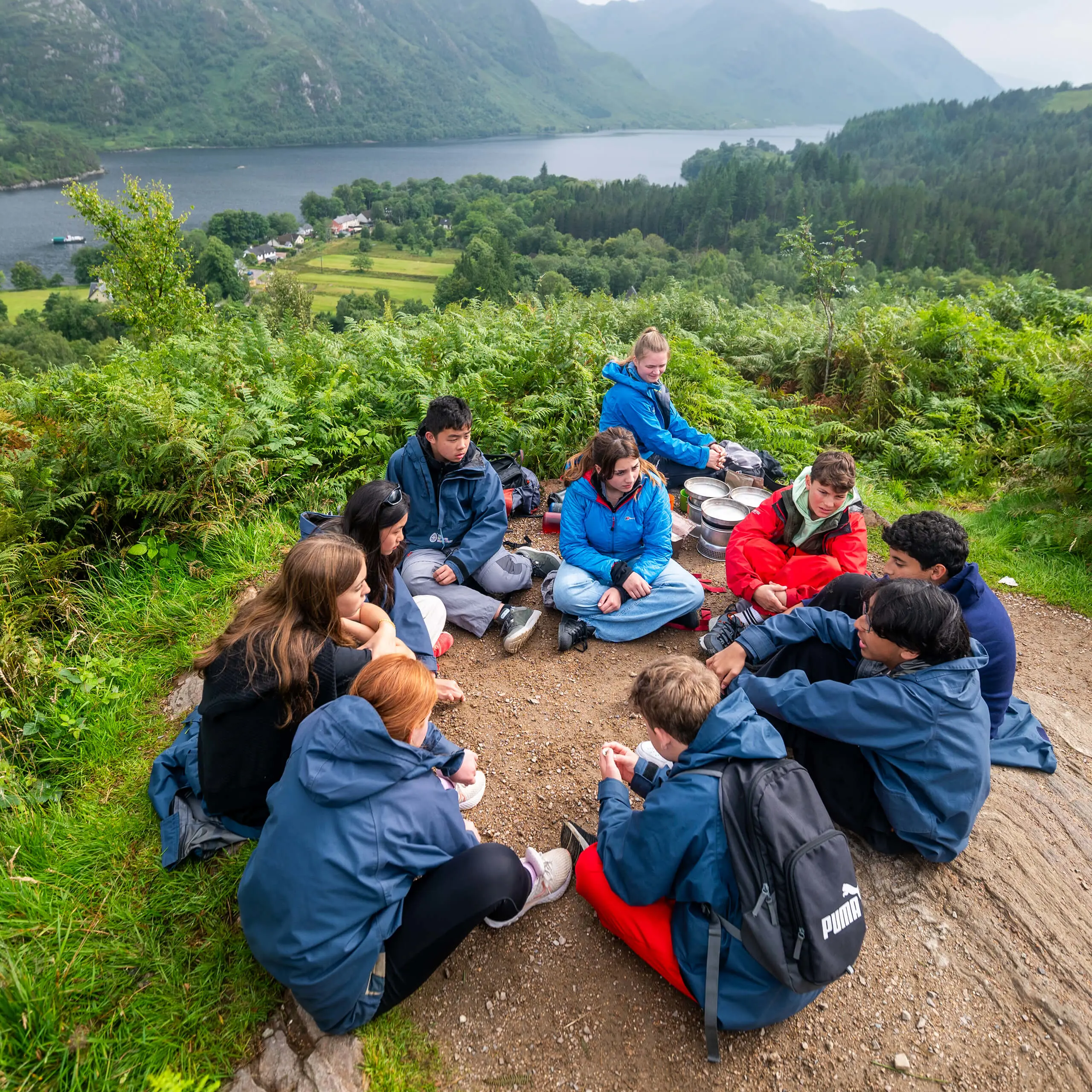 Students on west coast adventure