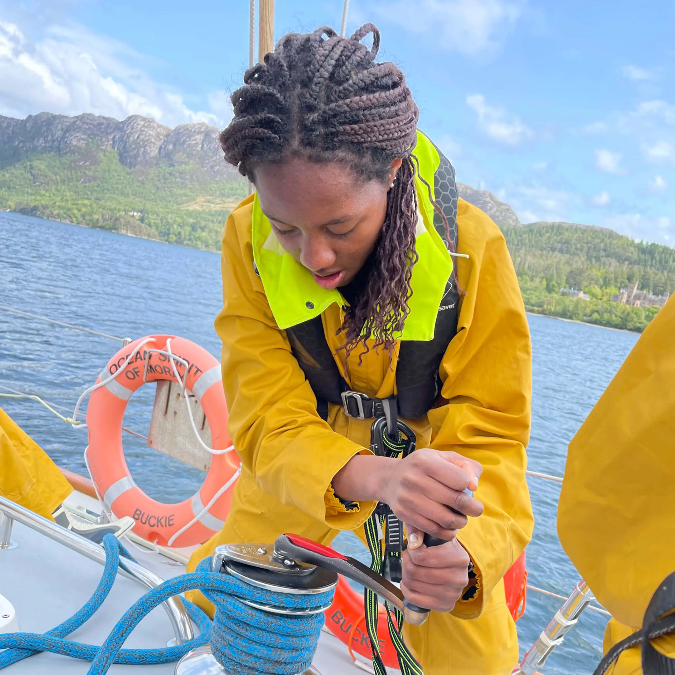 Gordonstoun Prep pupil sail training