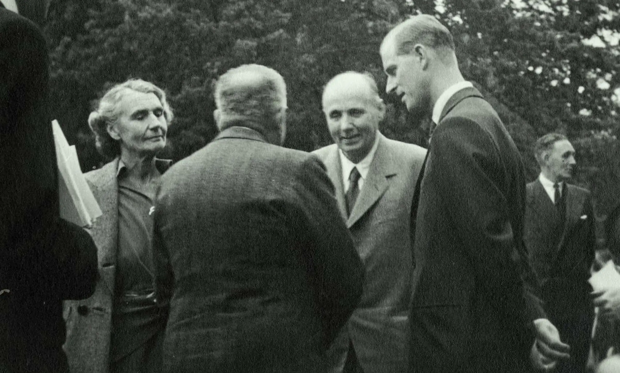 HRH Prince Philip and Kurt Hahn, Founder of Gordonstoun