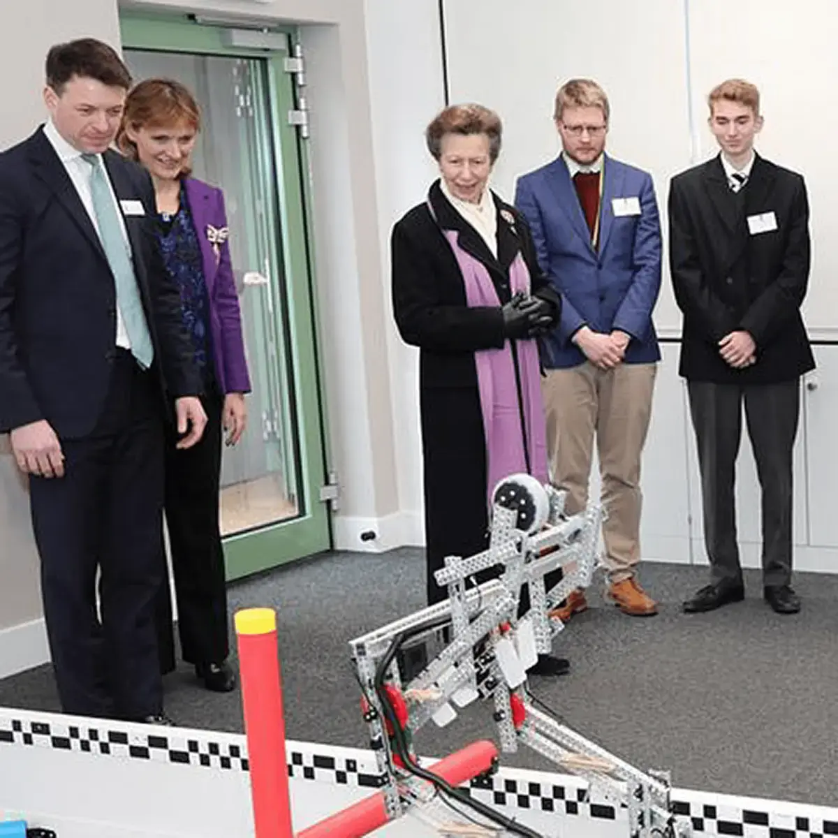 HRH The Princess Royal Visiting Low Carbon Education Hub