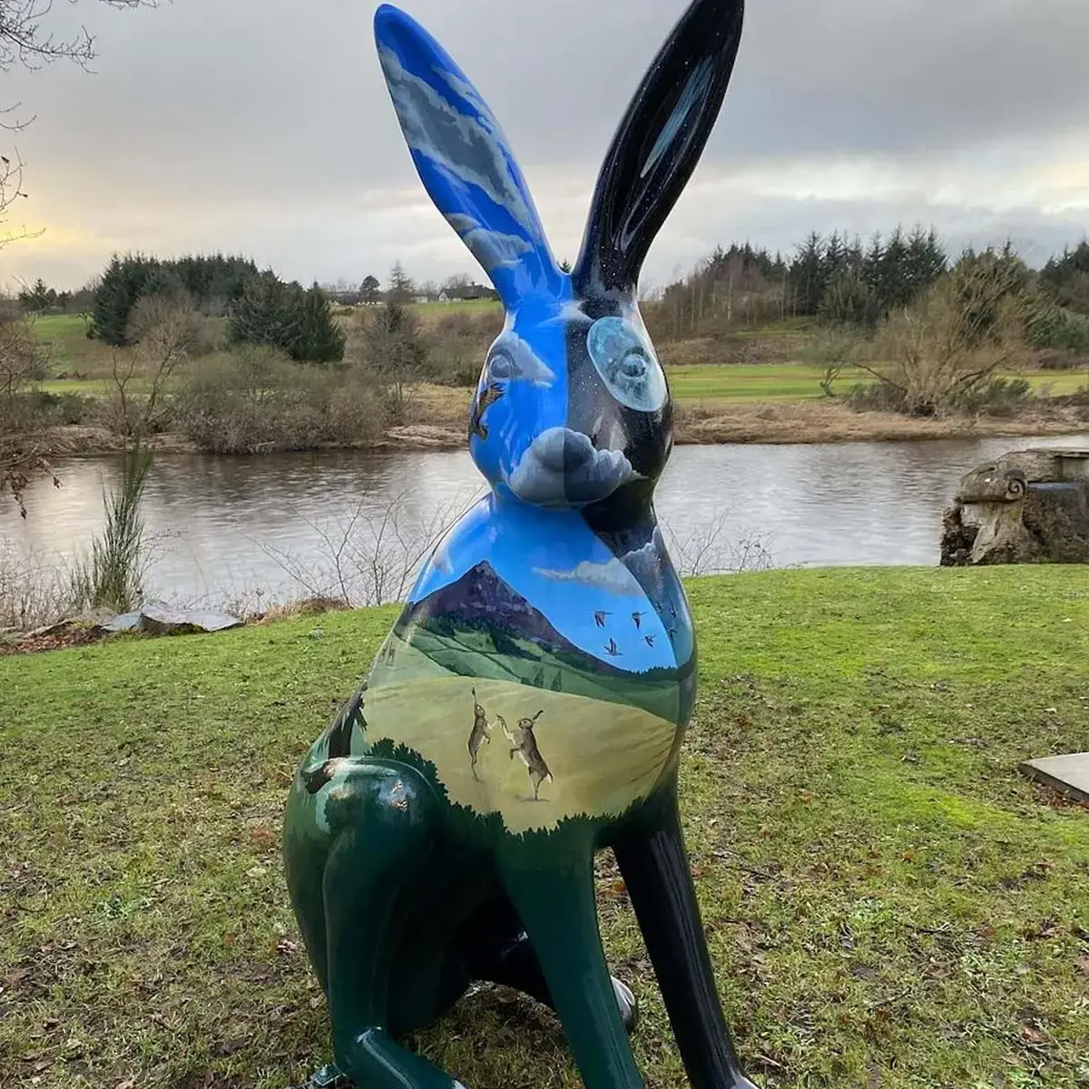 Bunny Sculpture